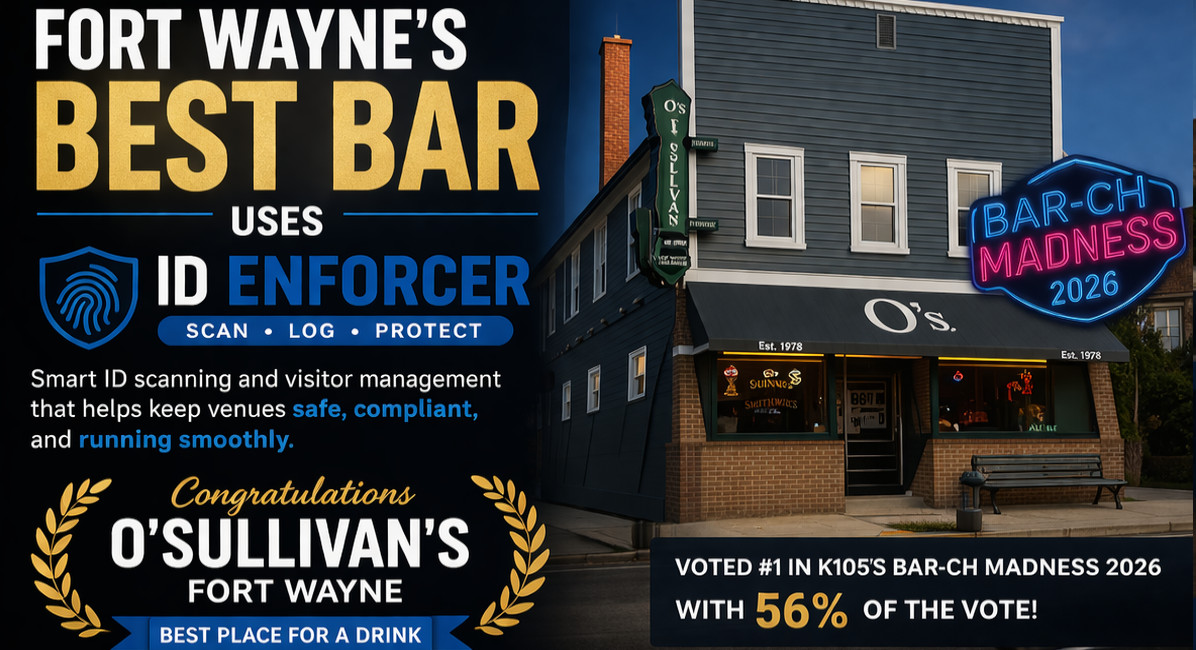 Fort Wayne’s Voted “Best Bar” Uses ID Enforcer to Create a Safer Guest Experience
